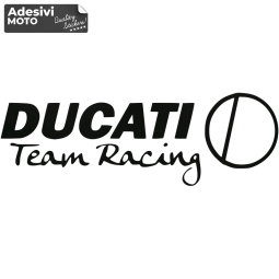 Autocollant "Ducati Team Racing" Type 6 Réservoir-Côtés-Carénage Inférieur-Queue-Casque