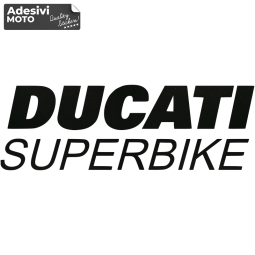 Autocollant "Ducati Superbike" Type 2 Réservoir-Côtés-Carénage Inférieur-Queue-Casque