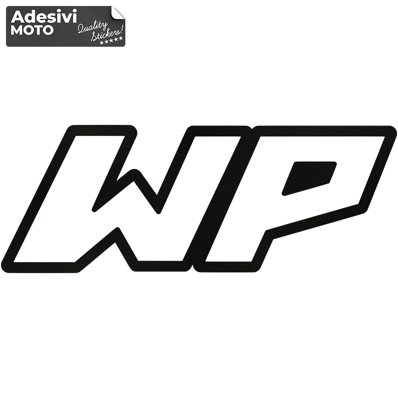 "WP" Sticker Type 2 Forks-Swingarm-Tail-Fender
