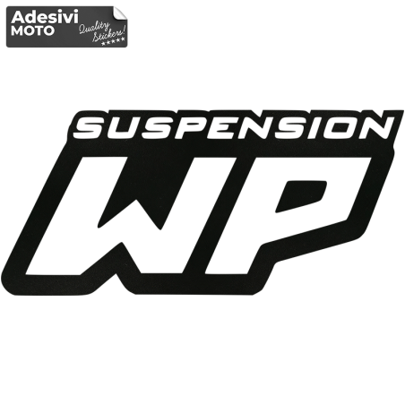 Adesivo "WP Suspension" Tipo 2 Forcelle-Forcellone-Codone-Parafango