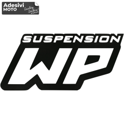 Autocollant "WP Suspension" Type 2 Fourchettes-Bras Oscillant-Queue-Aile