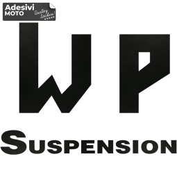 Autocollant "WP Suspension" Type 3 Fourchettes-Bras Oscillant-Queue-Aile