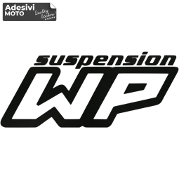 Adesivo "WP Suspension" Tipo 5 Forcelle-Forcellone-Codone-Parafango