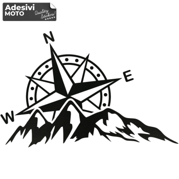 Adesivi Per Camper Esterni Adesivi Auto MiOYOOW - 4 Pezzi Design Montagna, PVC Impermeabile, Per Veicoli E Laptop Adesivi Decorativi Impermeabili
