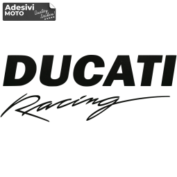 Autocollant "Ducati Racing" Réservoir-Côtés-Carénage Inférieur-Queue-Casque