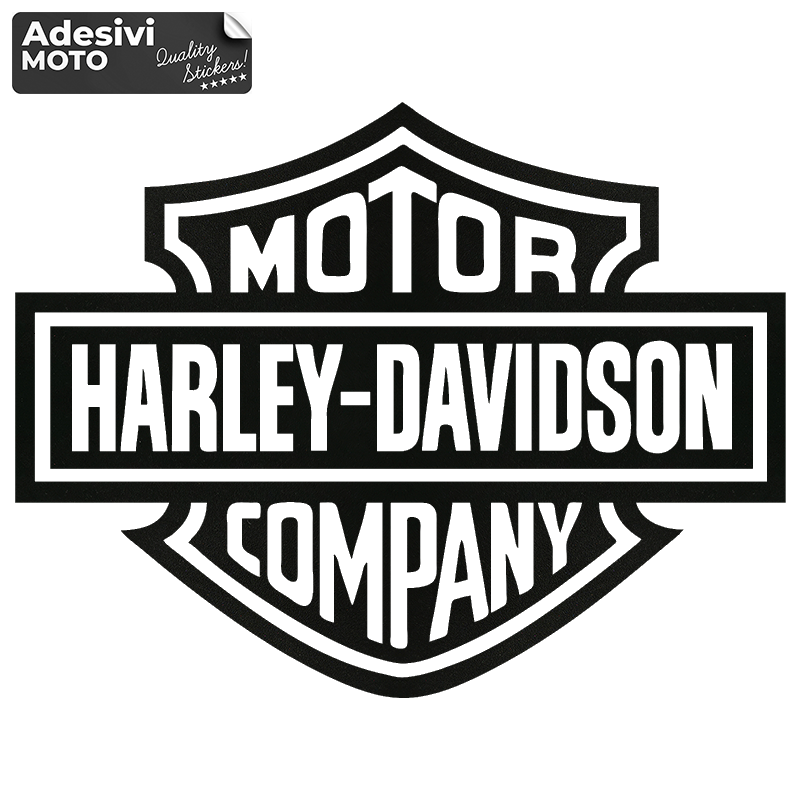 Autocollant "Harley Davidson Motor Company" RéservoirAileCasque