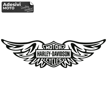Adesivo "Harley Davidson Motor Cycles" Serbatoio-Parafango-Casco