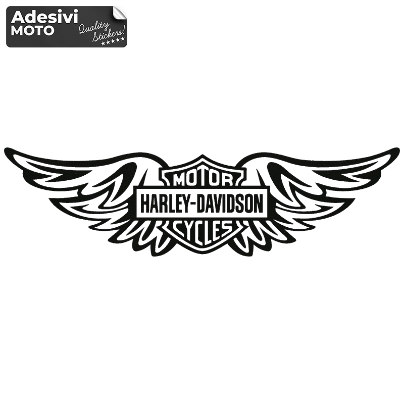 "Harley Davidson Motor Cycles" Sticker Fuel Tank-Fender-Helmet