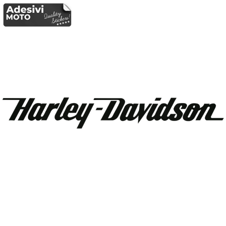 Text "Harley Davidson" Sticker Fuel Tank-Fender-Helmet-Windshield
