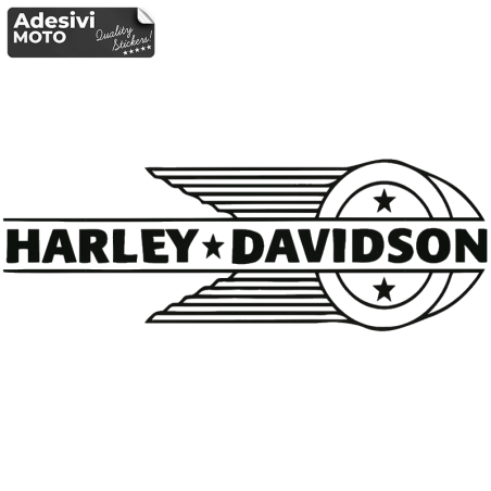 "Harley Davidson Motor Cycles" Modern Type 2 Sticker Windshield-Helmet