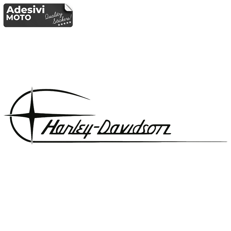 "Harley Davidson Motor Cycles" Modern Type 4 Sticker Windshield-Helmet
