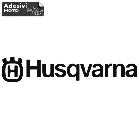 Adesivo Logo + 'Husqvarna' Serbatoio-Fiancate-Codino-Cupolino-Casco