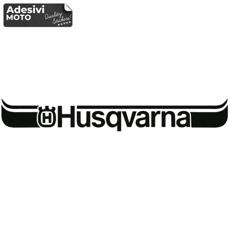 Adesivo Logo + 'Husqvarna' + Strisce Serbatoio-Fiancate-Codino-Cupolino-Casco