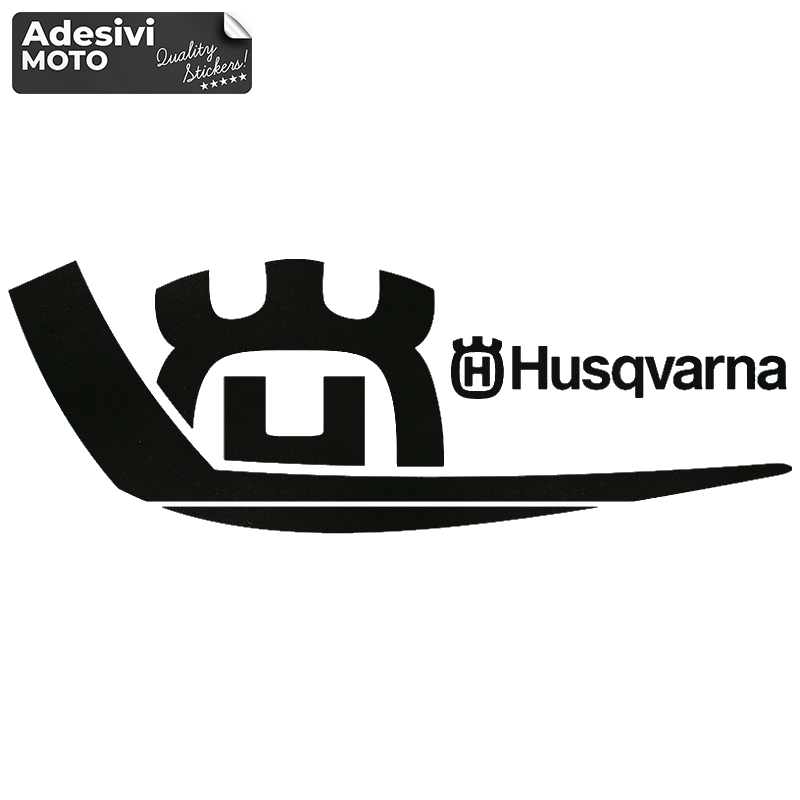 Autocollant Logo "Husqvarna" Stylisé Réservoir-Côtés-Queue-Pare-brise-Casque