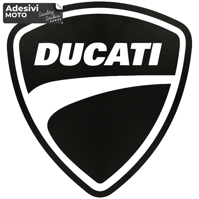 Adesivo Logo "Ducati" Serbatoio-Fiancate-Vasca-Codone-Casco