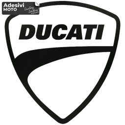 Adesivo Logo "Ducati" Tipo 2 Serbatoio-Fiancate-Vasca-Codone-Casco