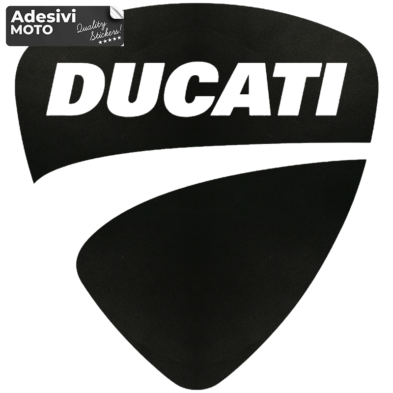 Adesivo Logo "Ducati" Tipo 3 Serbatoio-Fiancate-Vasca-Codone-Casco