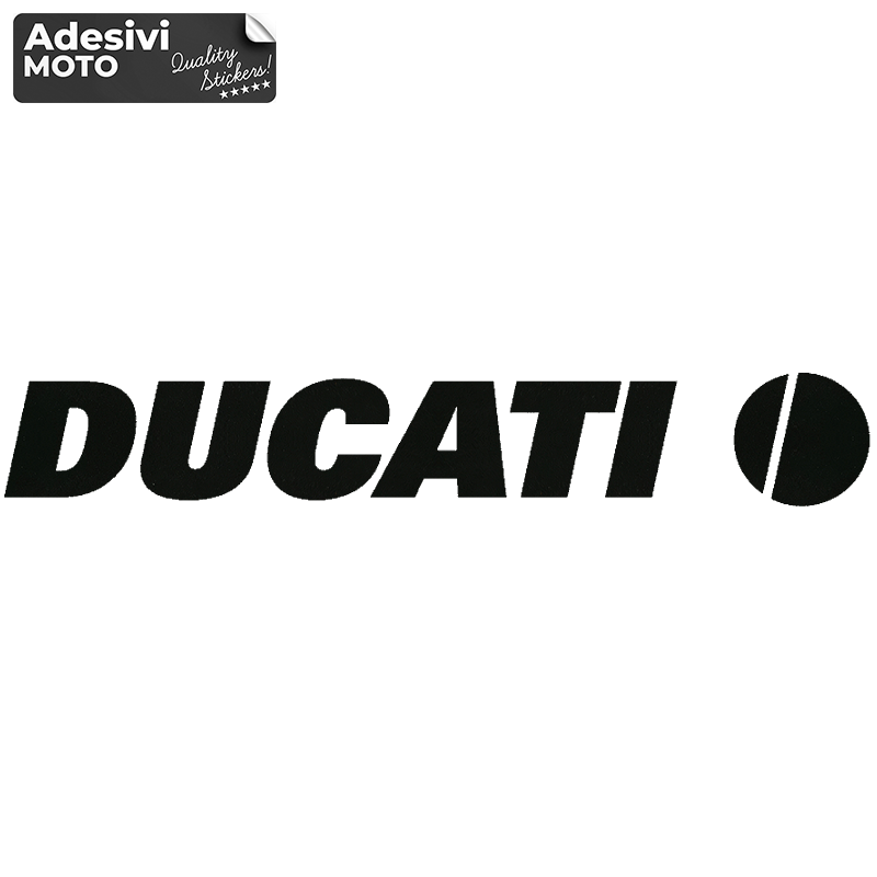 "Ducati" + Logo Sticker Fuel Tank-Sides-Tip-Tail-Helmet