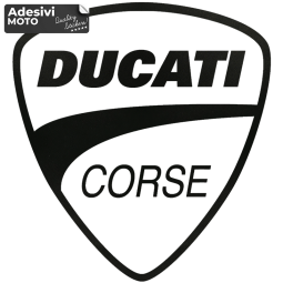 Autocollant Logo "Ducati Corse" Réservoir-Côtés-Carénage Inférieur-Queue-Casque
