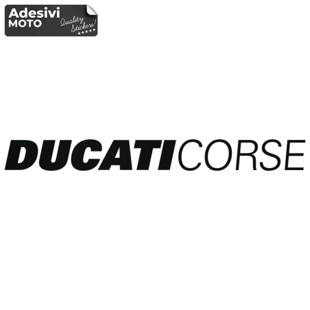 "Ducati Corse" Sticker Fuel Tank-Sides-Tip-Tail-Helmet