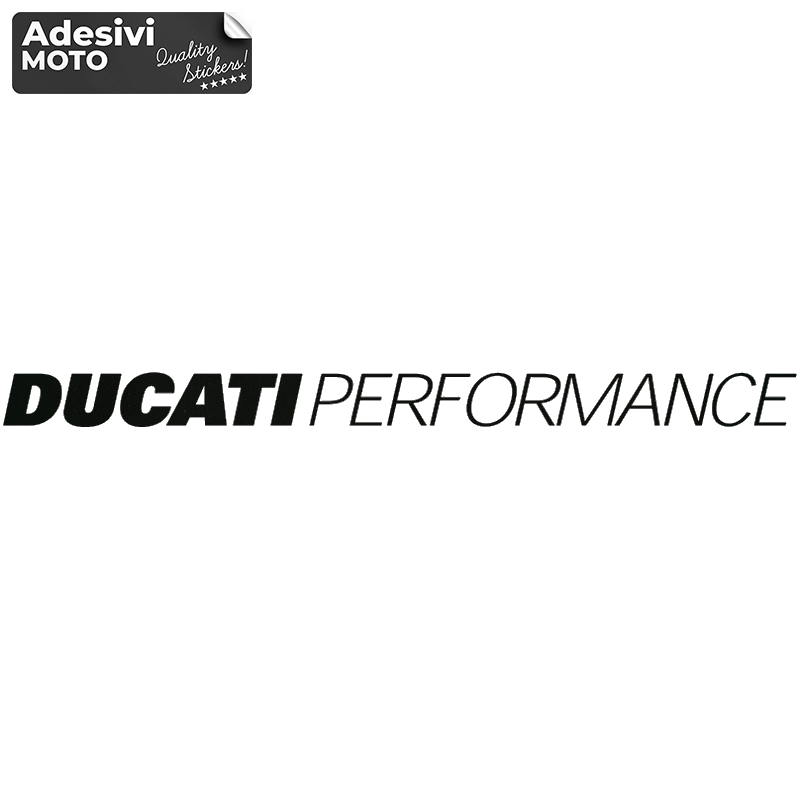 Adesivo "Ducati Performance" Serbatoio-Fiancate-Vasca-Codone-Casco