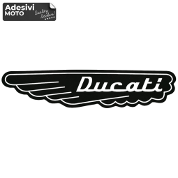 Right Wing "Ducati" Sticker Fuel Tank-Sides-Tip-Tail-Helmet