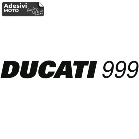 "Ducati 999" Sticker Fuel Tank-Sides-Tip-Tail-Helmet