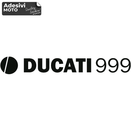 Adesivo Logo + "Ducati 999" Serbatoio-Fiancate-Vasca-Codone-Casco