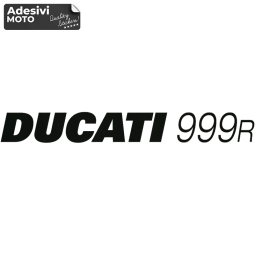 "Ducati 999R" Sticker Fuel Tank-Sides-Tip-Tail-Helmet