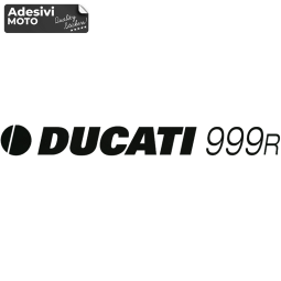 Autocollant Logo + "Ducati 999R" Réservoir-Côtés-Carénage Inférieur-Queue-Casque