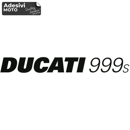 Autocollant "Ducati 999S" Réservoir-Côtés-Carénage Inférieur-Queue-Casque
