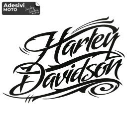 Autocollant "Harley Davidson" Type 3 Réservoir-Aile-Casque