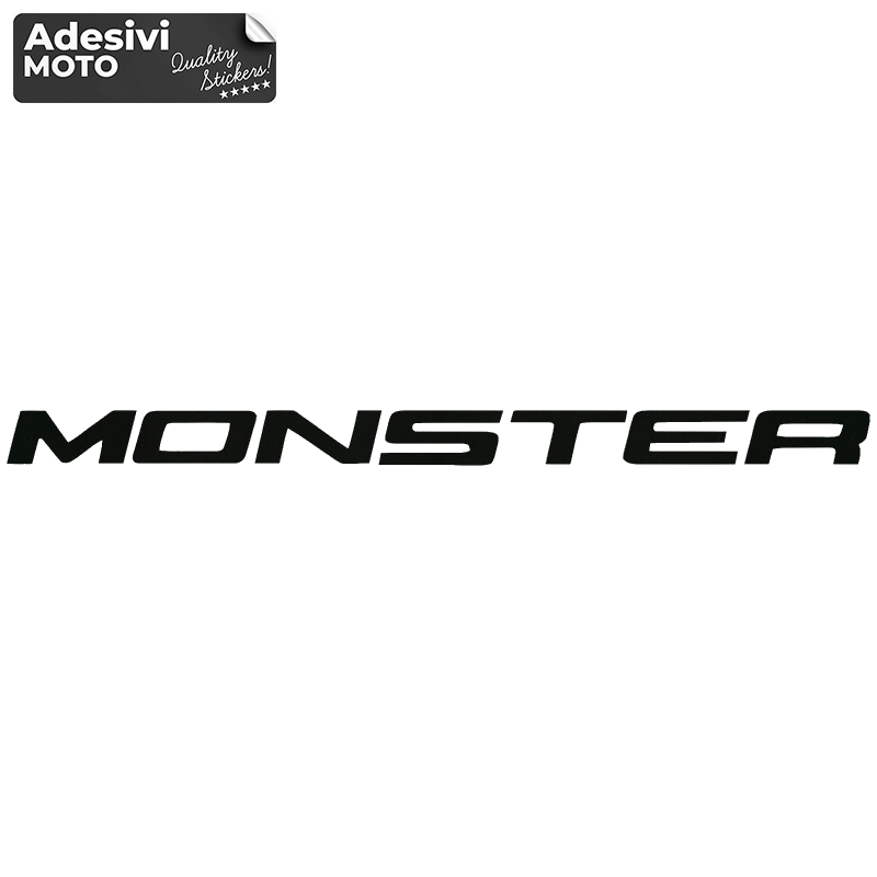 Autocollant "Monster" Ducati Réservoir-Côtés-Queue-Casque