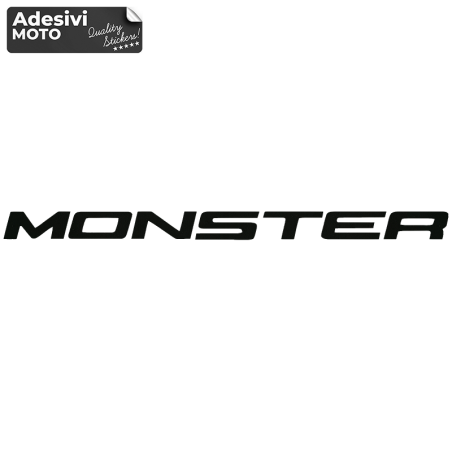 "Monster" Ducati Sticker Fuel Tank-Sides-Tail-Helmet