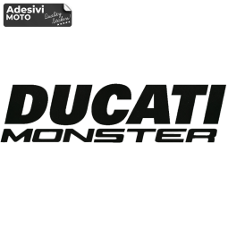 Autocollant "Ducati Monster" Réservoir-Côtés-Queue-Casque
