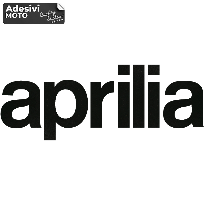 "Aprilia" Sticker Fuel Tank-Sides-Tip-Tail-Helmet
