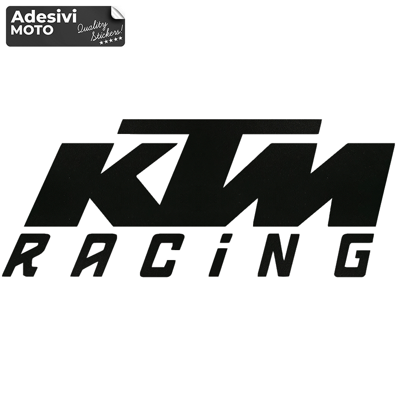 "KTM Racing" Type 3 Sticker Helmet-Sides-Fuel Tank-Tail-Fender