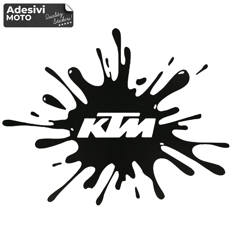 KTM Modern Sketch Sticker Helmet-Sides-Fuel Tank-Tail-Fender