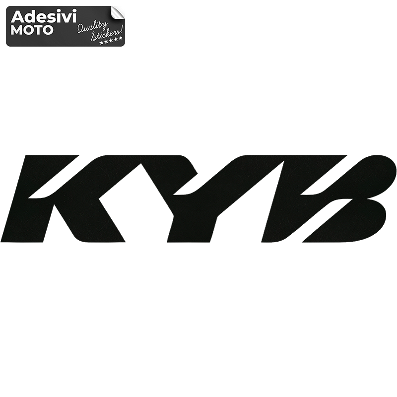 Adesivo "KYB" Serbatoio-Casco-Motorino-Tuning-Auto