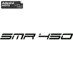 Adesivo KTM "SMR 450" Tipo 2 Casco-Fiancate-Serbatoio-Codone-Parafango