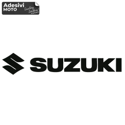 Adesivo "Suzuki" + Logo Serbatoio-Parafango-Vasca-Codone-Casco