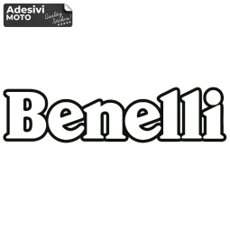 "Benelli" Only Edges Sticker Helmet-Sides-Tank-Tail-Fender