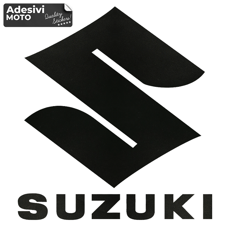 "Suzuki" + Logo Type 2 Sticker Tank-Mudguard-Tank-Tail-Helmet