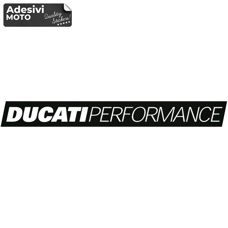 Adesivo "Ducati Performance" Tipo 3 Serbatoio-Fiancate-Vasca-Codone-Casco