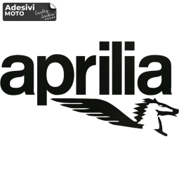 Autocollant "Aprilia" + Logo Pegaso Casque-Côtés-Queue-Réservoir