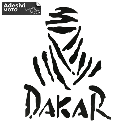 Autocollant Logo + "Dakar" Réservoir-Valises-Carénage Inférieur-Queue-Casque