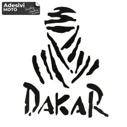Adesivo Logo + "Dakar" Serbatoio-Valigie-Vasca-Codone-Casco