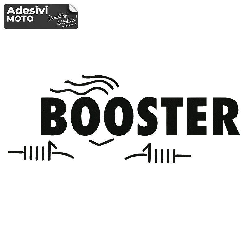 "Booster" Type 3 Sticker Sides-Fuel Tank-Tail-Helmet