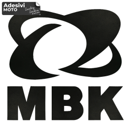 Autocollant Logo + "MBK" Avant-Côtés-Réservoir-Queue-Casque