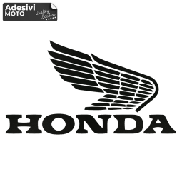 Autocollant Logo + "Honda" Vintage Casque-Aile-Côtés-Réservoir-Queue
